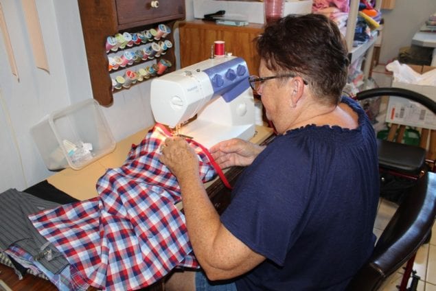 Ladies ‘N’ Stitches use their sewing skills for needy kids