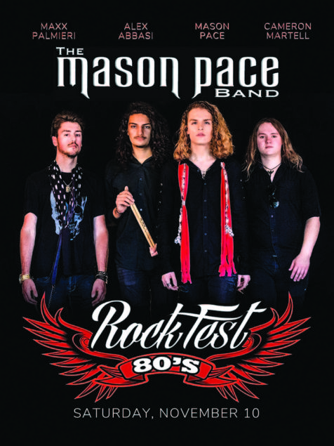 Young Star Mason Pace performs at RockFest