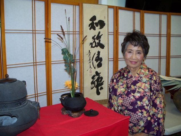 Local Ikebana Master recognized with 'Community Service Award'