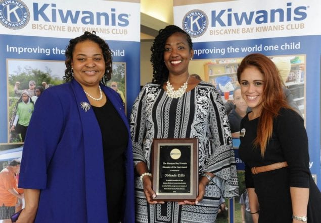 Biscayne Bay Kiwanis Club selects Police Officer, Educator of the Year