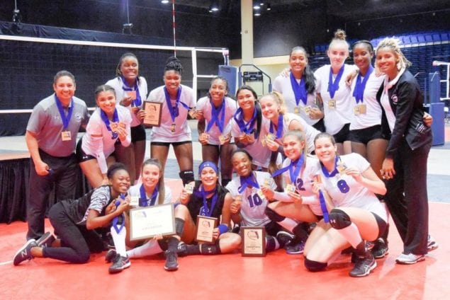 Miami Dade College Lady Sharks win FCSAA State Volleyball Tournament