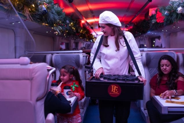 The magic of holidays comes to life on Brightline's The Polar Express