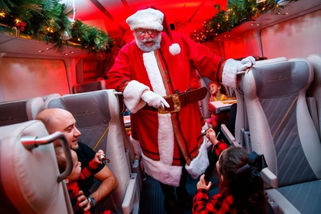 The magic of holidays comes to life on Brightline's The Polar Express