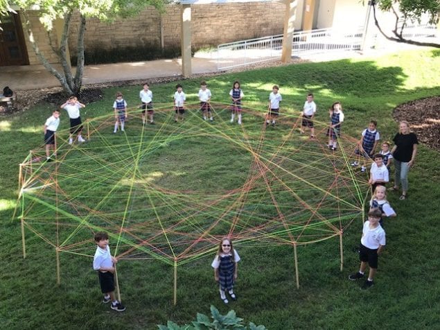 St. Thomas Episcopal Parish School brings Calatrava artwork to life