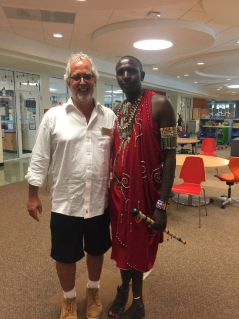 Westminster Christian students host visitor from Maasai tribe