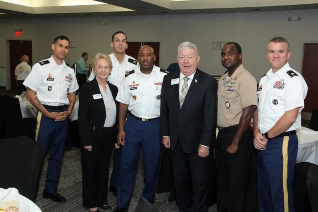 Memorial Healthcare hosts “Salute to Military” Meeting with Rear Admiral Peter J. Brown