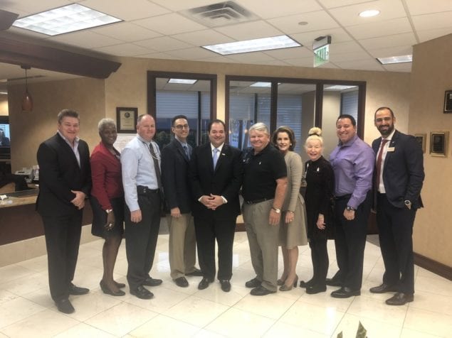 Grove Bank & Trust hosts No. Miami Beach Mayor Anthony DeFillipo and Aventura Marketing Council Board