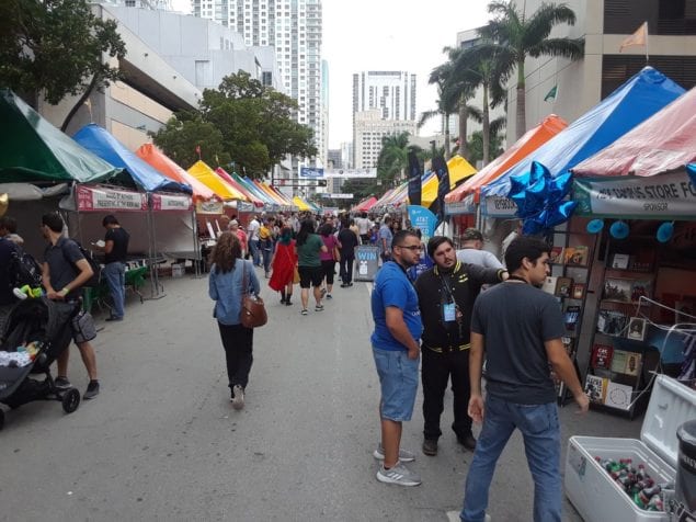 Thousands attend 35th annual Miami Book Fair International