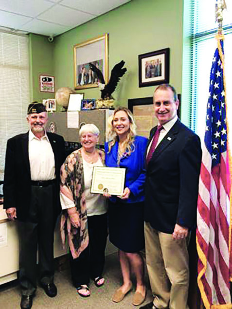 Diaz-Balart honors local residents with the Congressional Veteran Commendation