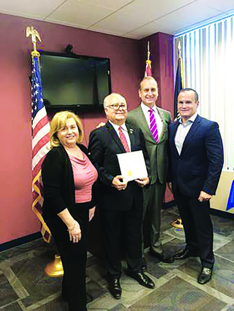 Diaz-Balart honors local residents with the Congressional Veteran Commendation