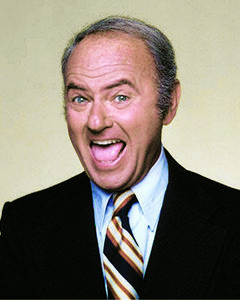 Was Harvey Korman improvising or in character?