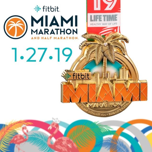 Artist designs Fitbit Miami Marathon ribbon as vibrant as Miami's culture