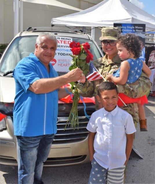 Single mom, veteran surprised with free car on Veterans Day