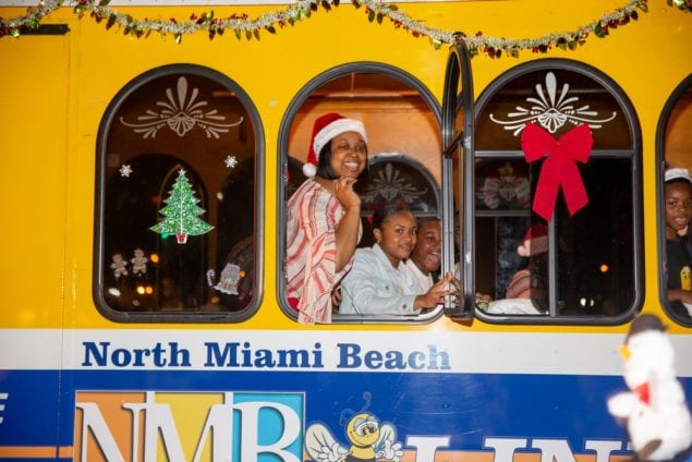 City of North Miami Beach holds Snowfest