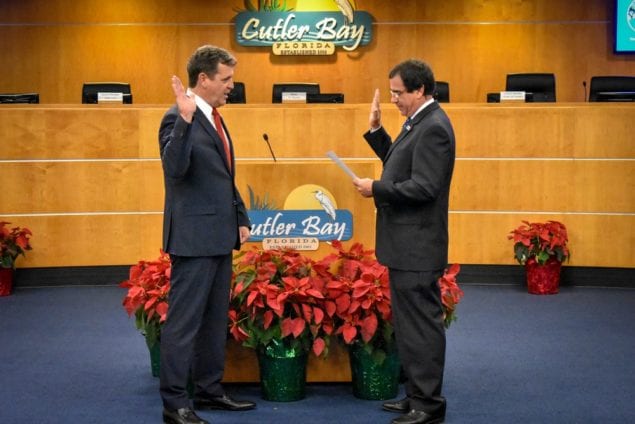 Town officials sworn in Dec. 6 as new council begins its work