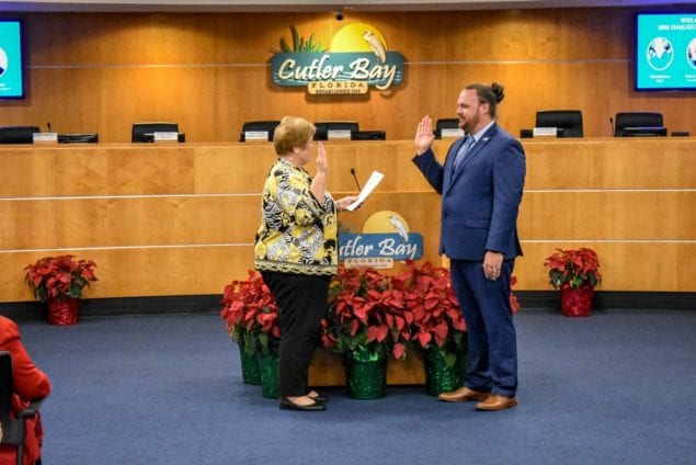 Town officials sworn in Dec. 6 as new council begins its work