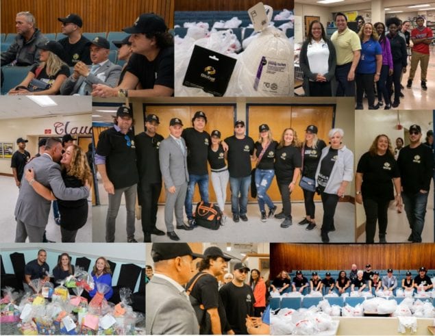 GlobalSIM USA donates 300 Thanksgiving turkeys to North Miami Beach Sr. High School families