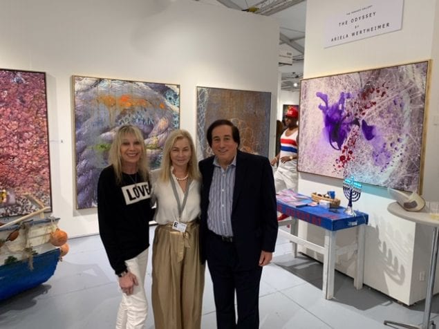 Renowned Israeli artist, Ariela Wertheimer, featured at Art Basel 2018 event