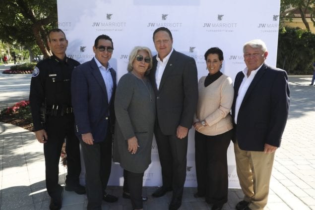 Turnberry Isle Miami debuts as JW Marriott Miami Turnberry Resort & Spa with official Flag- Raising Celebration