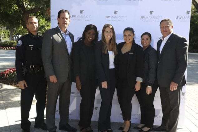 Turnberry Isle Miami debuts as JW Marriott Miami Turnberry Resort & Spa with official Flag- Raising Celebration