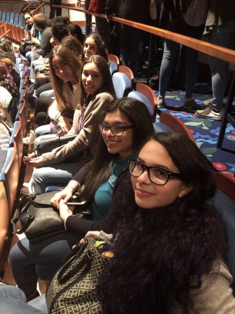 Cutler Bay High School students attend performance of Hamilton