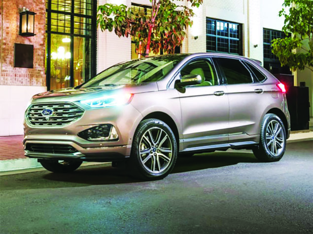 2019 Ford Edge suited for an urban-based, gear-heavy lifestyle