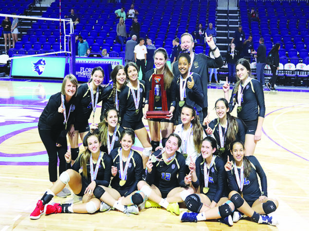 Divine Savior Academy Volleyball Team brings home state championship