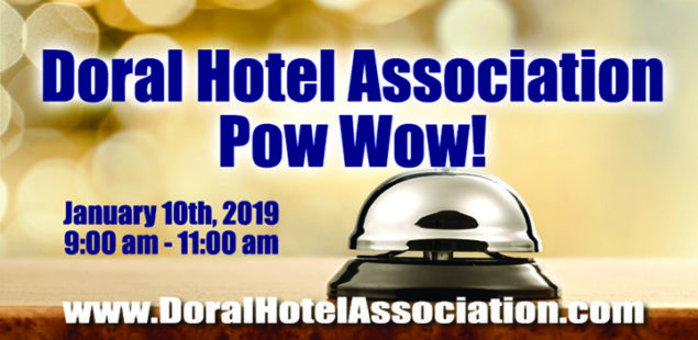 Chamber members ‘check in’ at Doral Hotel Association POW WOW