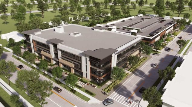 Demolition makes way for $40M medical office building next to Baptist Hospital