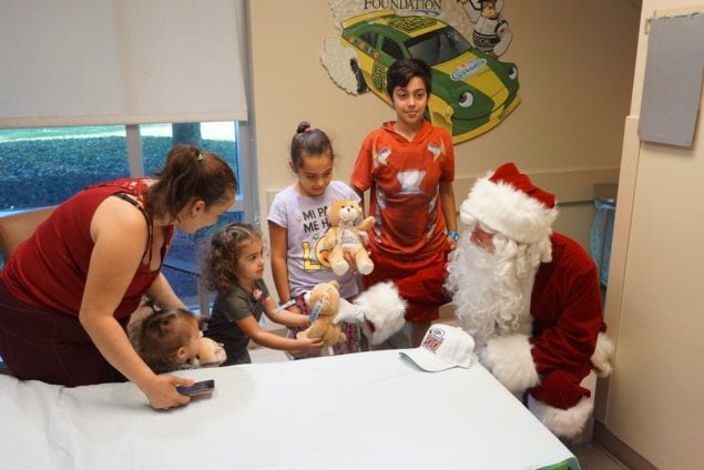 Homestead-Miami Speedway spreads holiday cheer at child care facilities