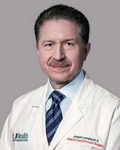 Dr. Joseph Lamelas to become UHealth’s new Chief of Cardiothoracic Surgery