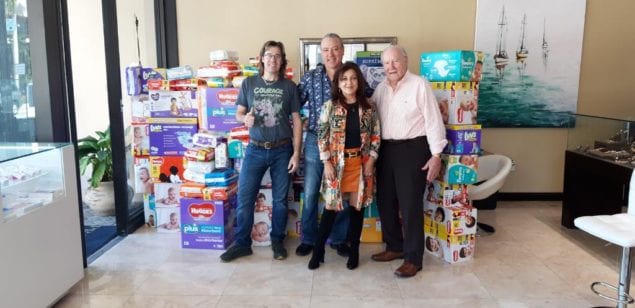 Local event collects 18K diapers for Lotus Village