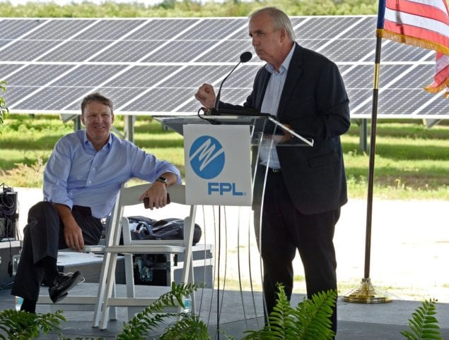 FPL celebrates new solar energy center