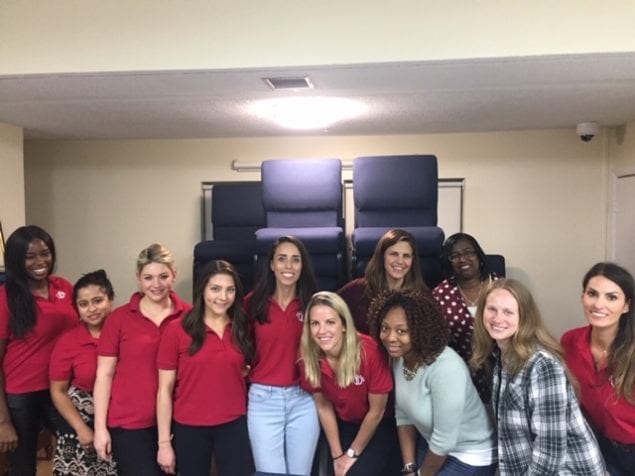 The Junior League of Miami members volunteer monthly at Riverside House