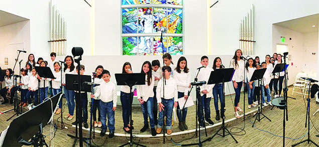 Children’s choir now raising the roof