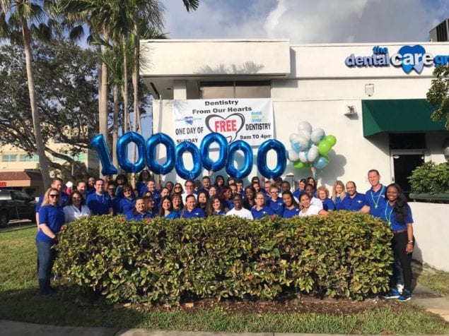 Dental Care Group reaches $1 million mark in donated services with their ‘Dentistry From Our Hearts’