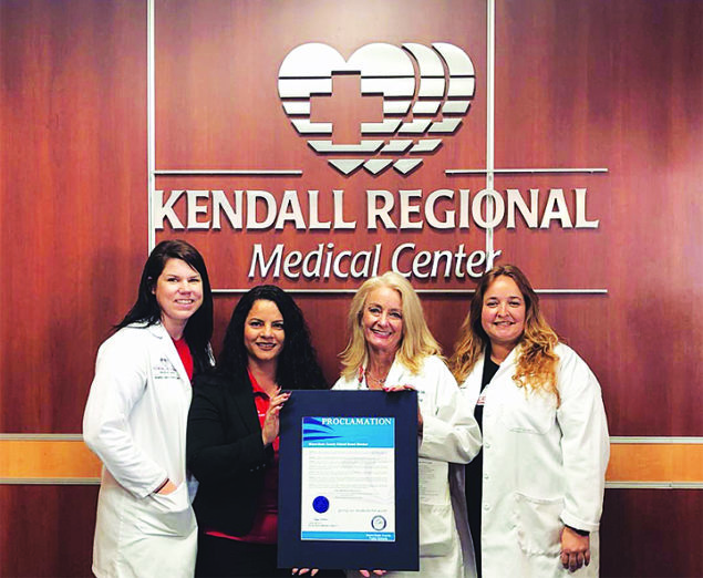 Kendall Regional Burn Center recognized for National Burn Awareness Week