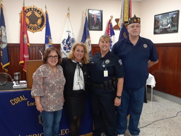 Gables Police officer addresses active shooter situations at American Legion