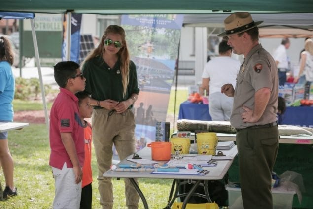 Families connect with nature at the Homestead Eco Fair