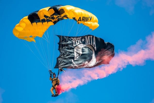 Aventura Police help families of injured Golden Knight parachutists