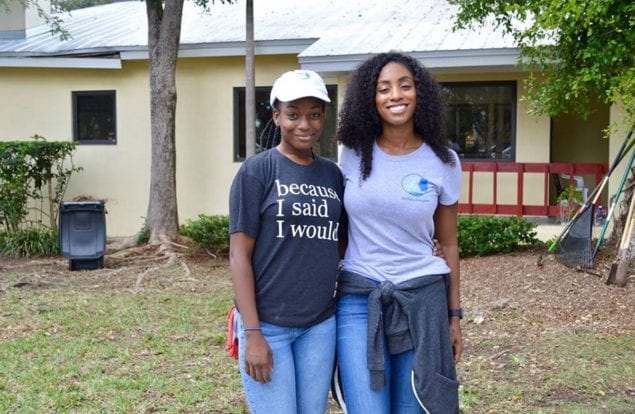 Philanthropist hosts grounds beautification at Miami Bridge