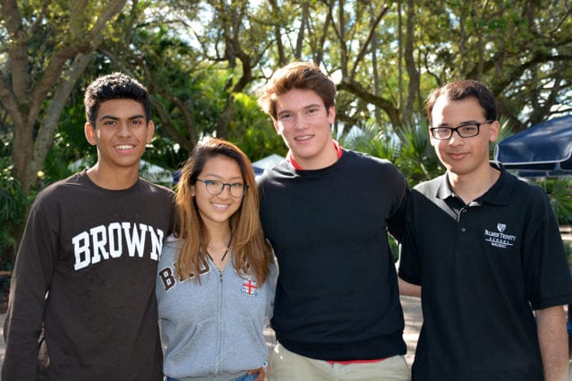 Palmer Trinity School announces four National Merit Scholarship Finalists