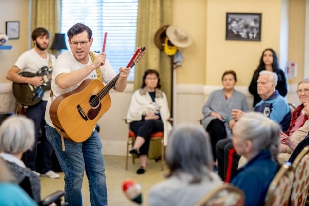 The Palace Gardens adopts music program to aid in dementia care