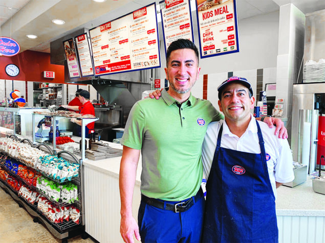 Pictured (l-r) are Daniel and Javier Neciosupo.