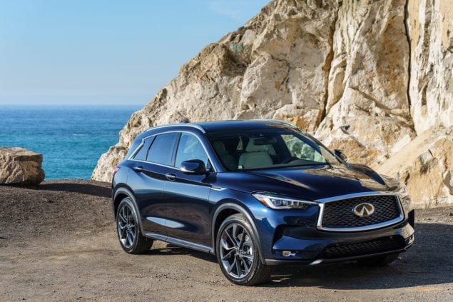 Infiniti rolls out QX50 with new look and features