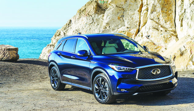 Infiniti rolls out QX50 with new look and features