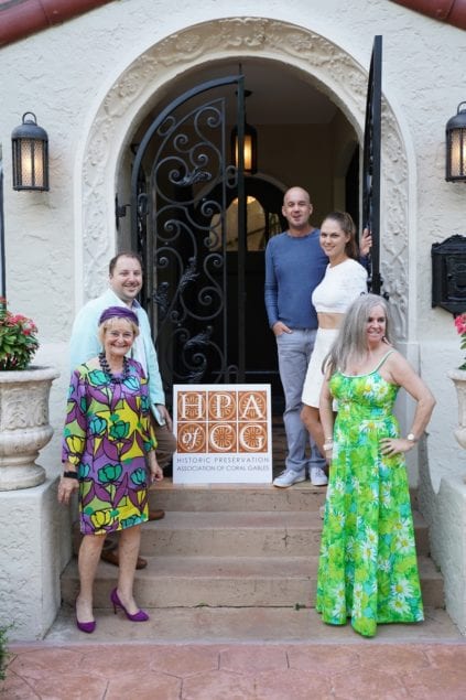 House of mosaics plays host to historic preservation group