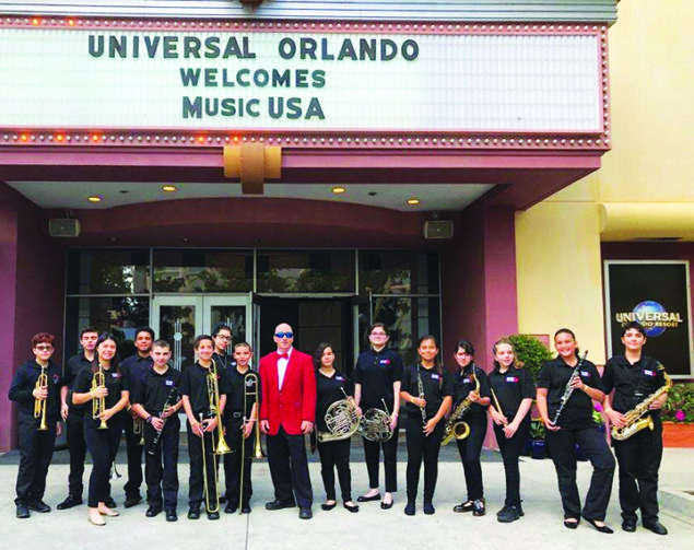 Miami Christian School Band takes 1st Place at Music USA