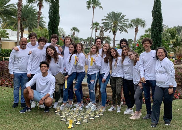 PTS students recognized as 'Outstanding' at 2019 Florida State Spanish Conference