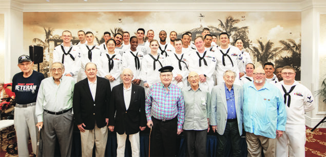 The Palace Coral Gables Hosts Navy Visit During Miami Navy Week